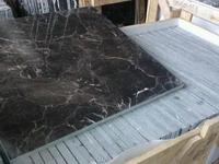 black emperador marble tiles
